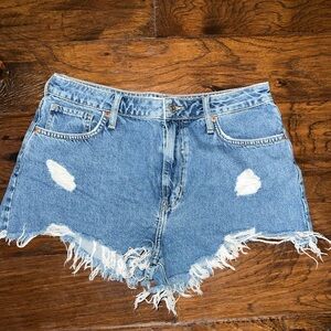 Forever 21 Light wash denim shorts